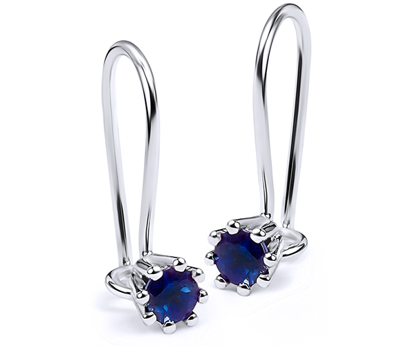 White gold infant earrings deals