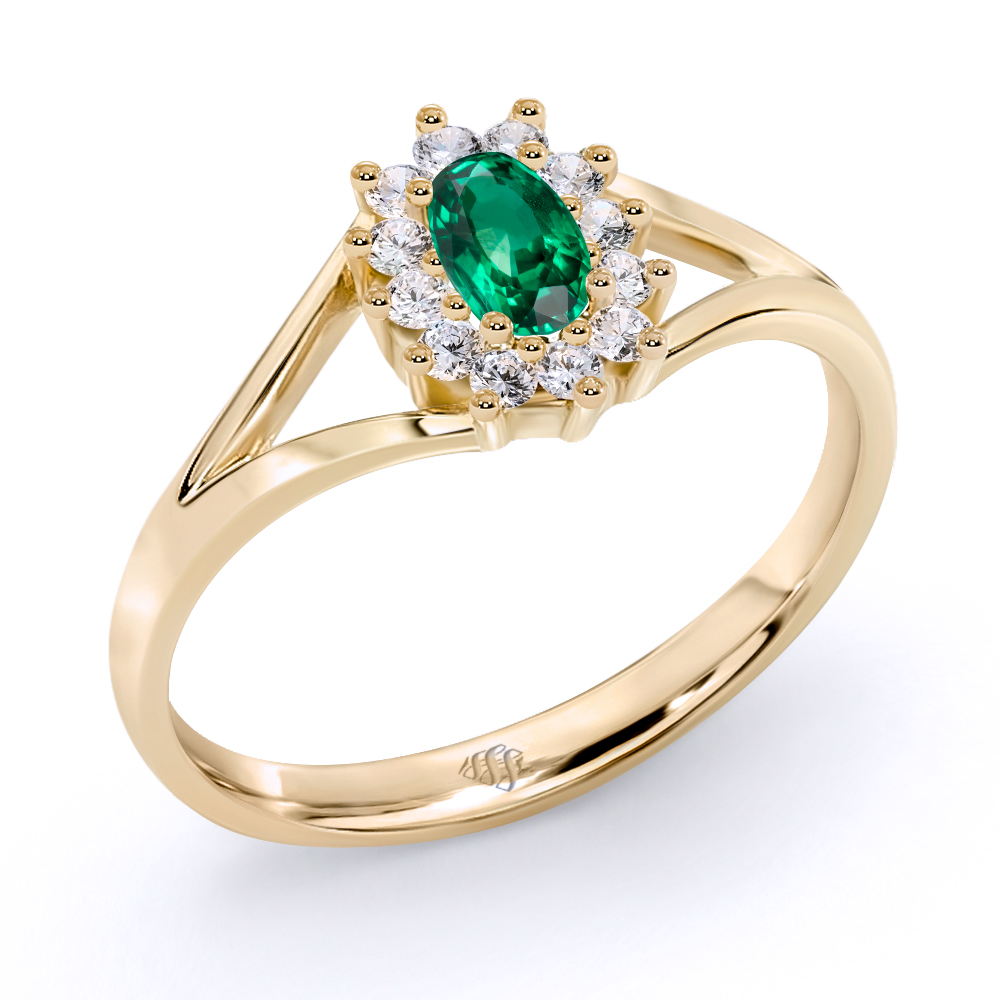 Brilliant clearance cut emerald