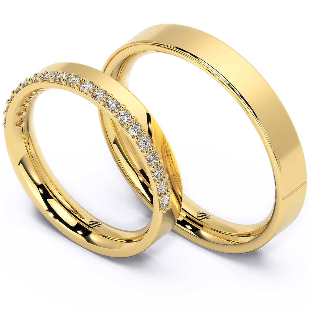 Wedding Rings VA101BGL