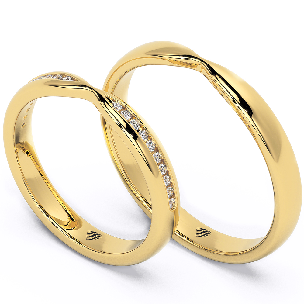 Wedding Rings VA104GL