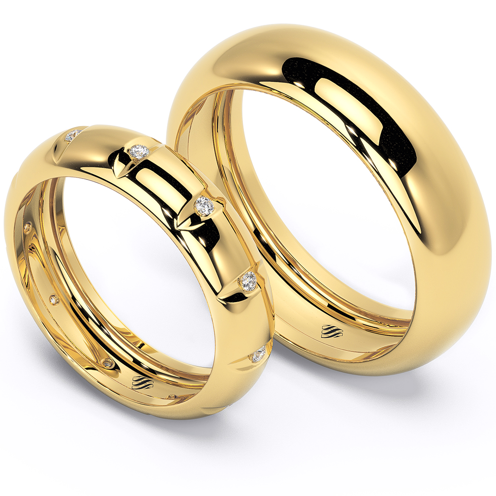 Wedding Rings VA107GL