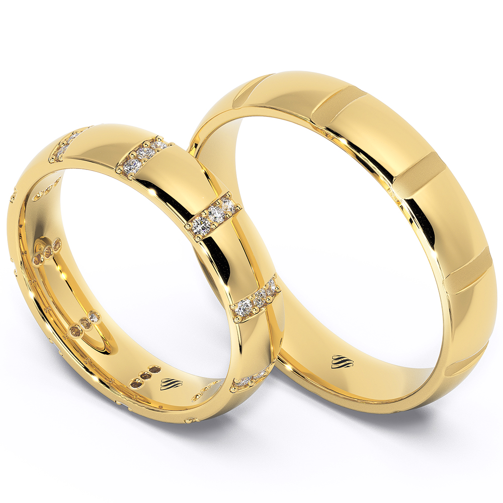 Wedding Rings VA108GL