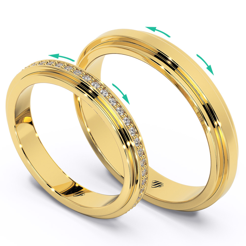Wedding Rings VA114GL