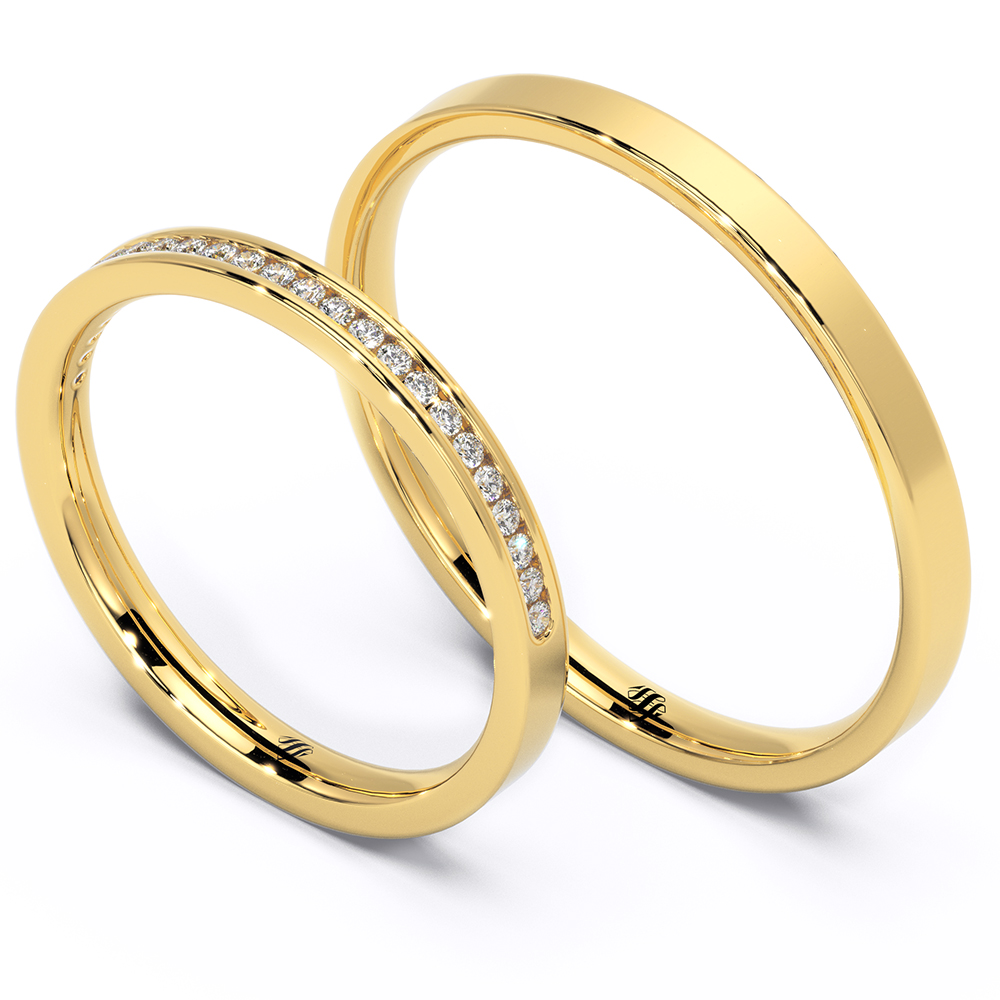 Wedding Rings VA48BGL