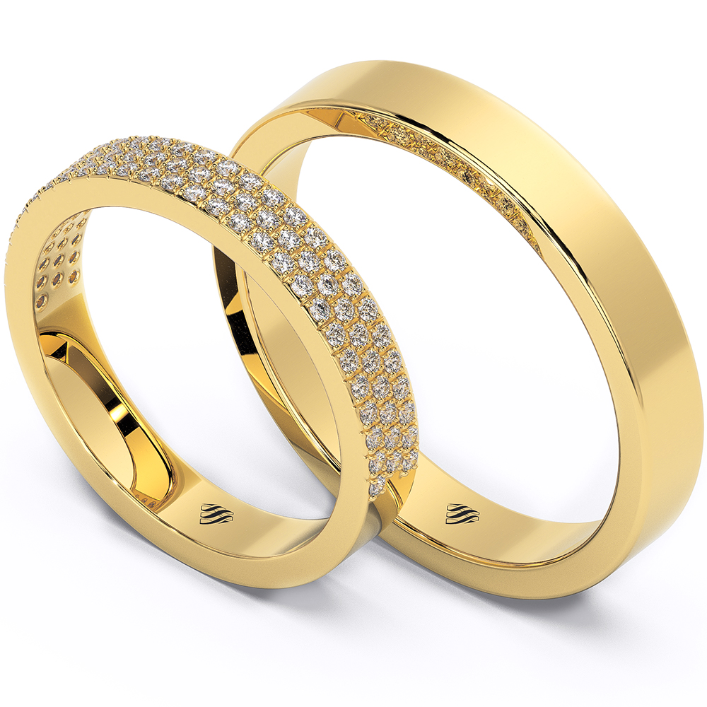 Wedding Rings VA98BGL